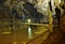 Tourist path in a dripstone cave Aggtelek, Hungary