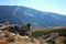 A tourist path in Sierra Nevada