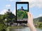 Tourist photographs of Cochem town, Germany