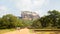 Tourist road to Sigiriya Lion Rock , Sri Lanka timelapse