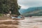 Tourist ship river Mekong on Laos travelling to Lunag Prabang