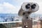 Tourist telescope, Hong Kong, Victoria Peak