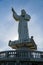 Tourist tour for jesus christ statue in Nicaragua, at San juan del sur.