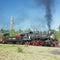 Tourist train, Manaca Iznaga, Cuba