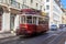 Tourist tram in Lisbon