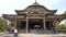 Tourist travel and pray at Hokoku Shrine