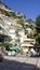 Tourist visiting a shopping area from Positano