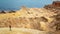 Tourist at Zabriskie Point