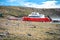 Touristic Boat on the coast of the Magdalena Island