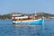 Touristic boat, Dalmatian coast, Croatia