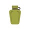 Touristic bottle, vector flat paintball, airsoft, traveling icon