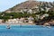 Touristic coast of Moraira with all type of Yachts and sailboats.