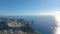 Touristic Town on Capri Island in Bay of Naples, Italy.