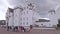 Tourists Admiring Blair Castle, Scotland, UK