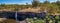 Tourists admiring Wannon Falls from a viewing platform.