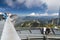 Tourists On Alpspix Observation Platform, editorial