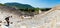 Tourists on Amphitheater Coliseum in Ephesus Turkey