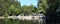 Tourists on bank of Black Lake on Sumava