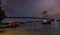 Tourists boats anchoring at Princep Ghat .