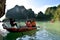 Tourists boats of Ha Long Bay Vietnam