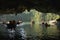 Tourists boats of Ha Long Bay Vietnam