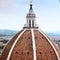 Tourists on the Dome of Florence cathedral