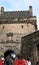 Tourists Edinburgh castle