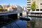 Tourists enjoy  boat cruising Chrisainshavn canal in capital