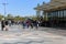 Tourists Enjoy and stroll at Paris