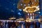 Tourists enjoying amazing interior of Hagia Sofia museum Istanbul Turkey