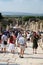 Tourists in ephesus