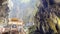 Tourists explore Batu Cave in Kuala Lumpur