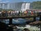 Tourists in Foz do Iguassu Park