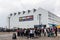 Tourists Gather inside Portsmouth`s Historic Dockyard