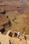 Tourists gazing at the majestic Grand Canyon