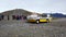 Tourists getting ready for a ride over the glacier lagoon boat tour, Jokulsarlon glacier lagoon, Iceland