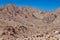 Tourists going to the desert trip in mountains near Blue Hole in Dahab, Egypt