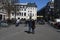 TOURISTS ON HOJBRO PLADS IN COPENHAGEN DENMARK