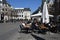 TOURISTS ON HOJBRO PLADS IN COPENHAGEN DENMARK