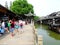 Tourists inside Wuzhen ancient town