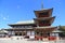 Tourists and Japanese walking in Naritasan Shinshoji Temple ground