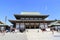 Tourists and Japanese walking in Naritasan Shinshoji Temple ground in Spring