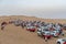 Tourists joining desert safari in Dubai