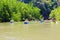 Tourists kayaking Mangrove