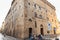 Tourists in line in Bargello palace in Florence