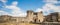 Tourists and locals in the courtyard of King John`s Castle in Limerick, Ireland.