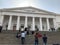 Tourists at Mumbai`s Town Hall, The Asiatic Society of Mumbai