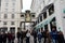 Tourists at the musical clock Ankeruhr in Vienna.