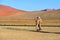 Tourists in the Namib-Naukluft National Park, Namibia, Africa