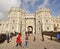 Tourists outside Windsor Castle in England